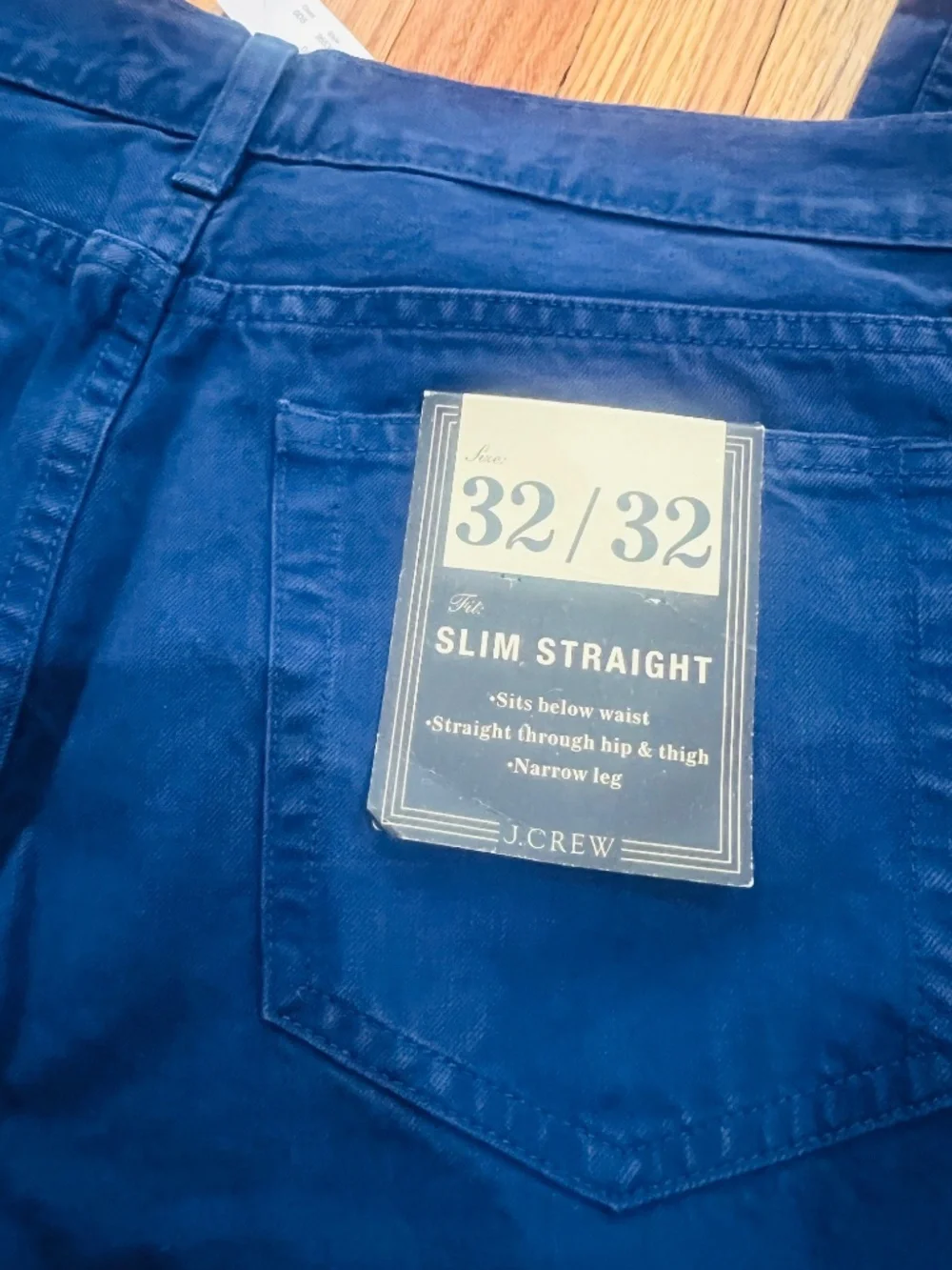 J. Crew slim straight